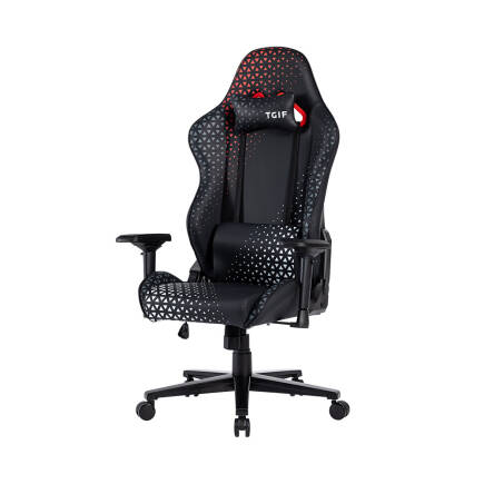 Adore Gaming Ares Profesyonel Oyuncu ve Yönetici Koltuğu-Siyah-Kırmızı 45x126-133,5x71,5 cm (GxYxD) - 6