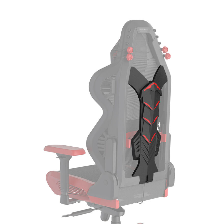 DXRacer AIR PRO Serisi Opsiyonel RGB Sırt Parçası-Siyah - 3