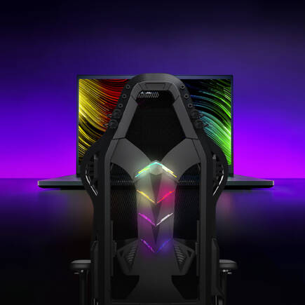 DXRacer AIR PRO Serisi Opsiyonel RGB Sırt Parçası-Siyah - 10