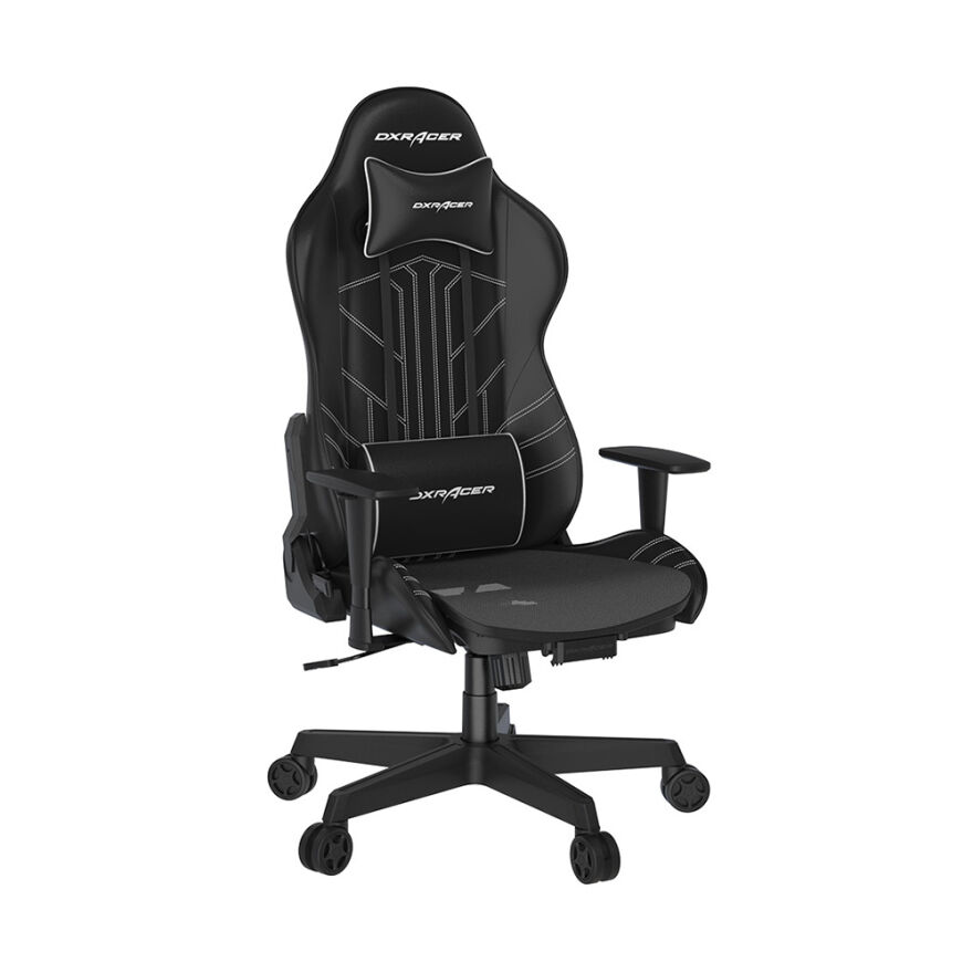 DXRacer Gladiator Serisi Oyuncu ve Çalışma Koltuğu-Siyah 58x126-135x49 cm (GxYxD) - 1