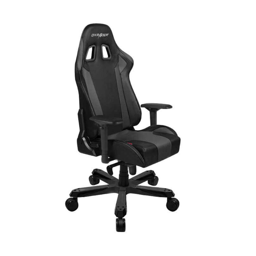 DXRacer King Serisi Oyuncu ve Çalışma Koltuğu-Siyah 67x130-137x62 cm (GxYxD) - 1