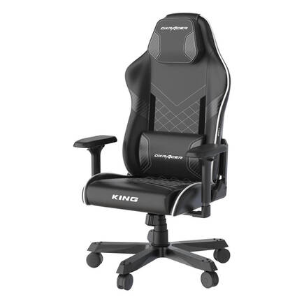 DXRacer King Serisi Oyuncu ve Çalışma Koltuğu-Siyah-Beyaz 61x128-138x58 cm (GxYxD) - 10