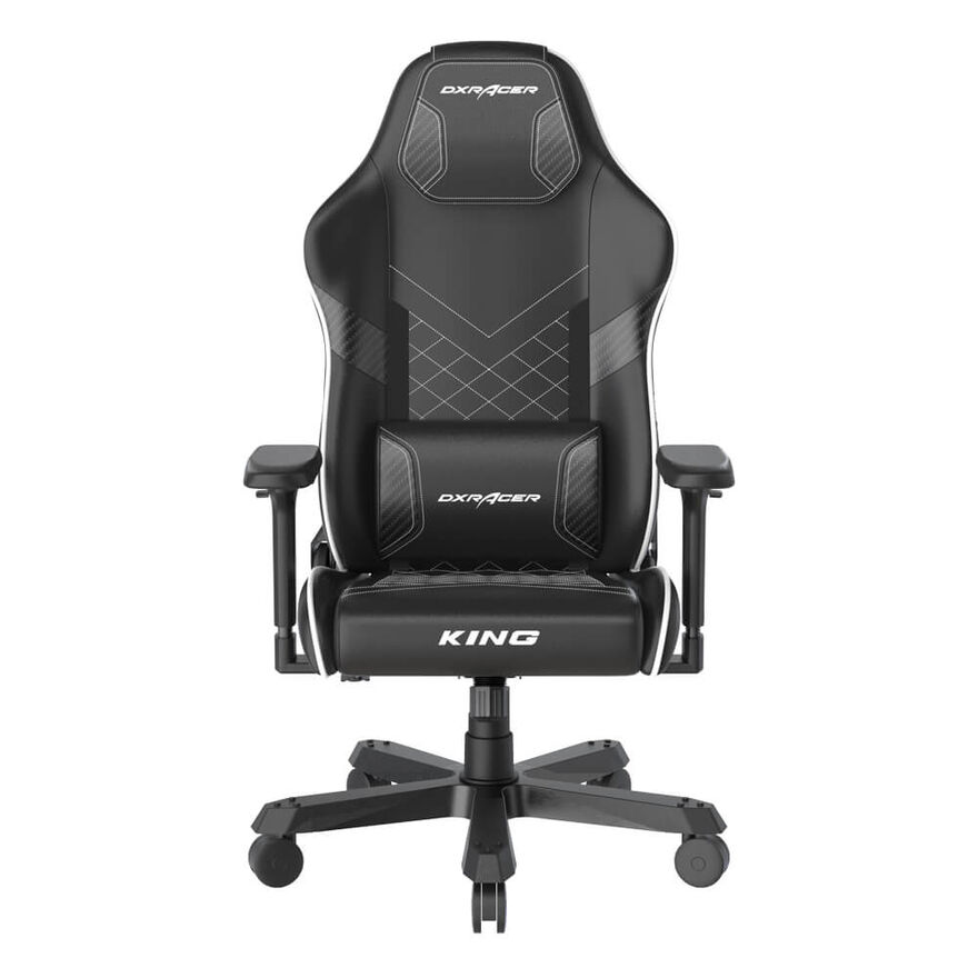 DXRacer King Serisi Oyuncu ve Çalışma Koltuğu-Siyah-Beyaz 61x128-138x58 cm (GxYxD) - 11