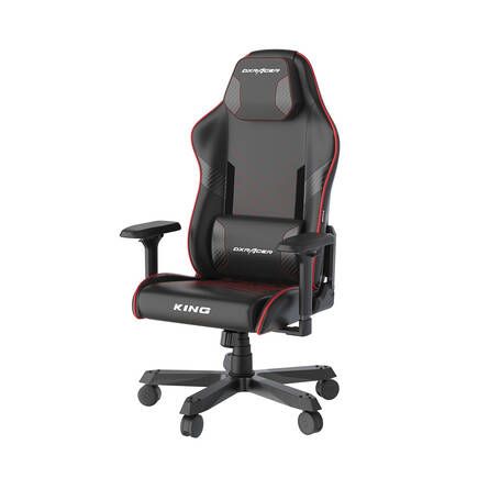 DX Racer King Serisi Oyuncu ve Çalışma Koltuğu-Siyah-Kırmızı 61x128-138x58 cm (GxYxD) - 3