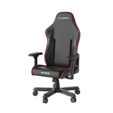 DX Racer King Serisi Oyuncu ve Çalışma Koltuğu-Siyah-Kırmızı 61x128-138x58 cm (GxYxD) - 11