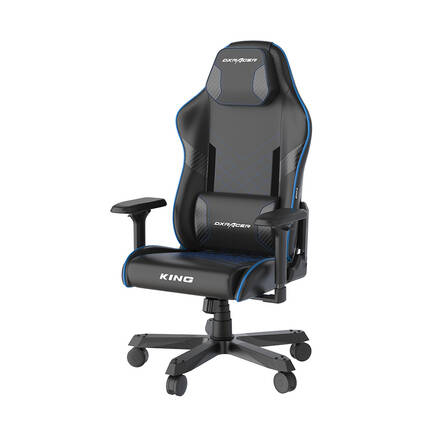 DXRacer King Serisi Oyuncu ve Çalışma Koltuğu-Siyah-Mavi 61x128-138x58 cm (GxYxD) - 3