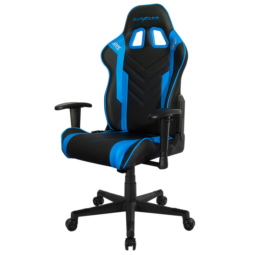 DXRacer Optimum Serisi Oyuncu ve Çalışma Koltuğu-Siyah-Mavi 60x117-124x54 cm (GxYxD) - 3