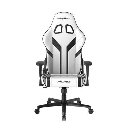 DXRacer Prince Serisi Oyuncu ve Çalışma Koltuğu-Beyaz-Siyah 57x125-133x54 cm (GxYxD) - 10