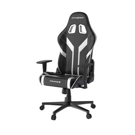 DXRacer Prince Serisi Oyuncu ve Çalışma Koltuğu-Siyah-Beyaz 57x125-133x54 cm (GxYxD) - 11